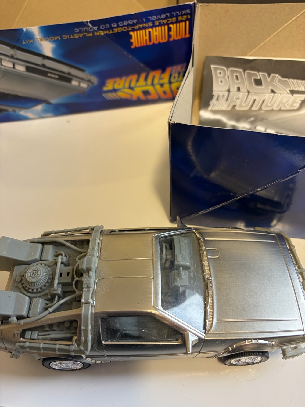 Time Machine Snap-Together Model Kit - Silver - Picture 6 of 9